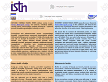Tablet Screenshot of istnews.com